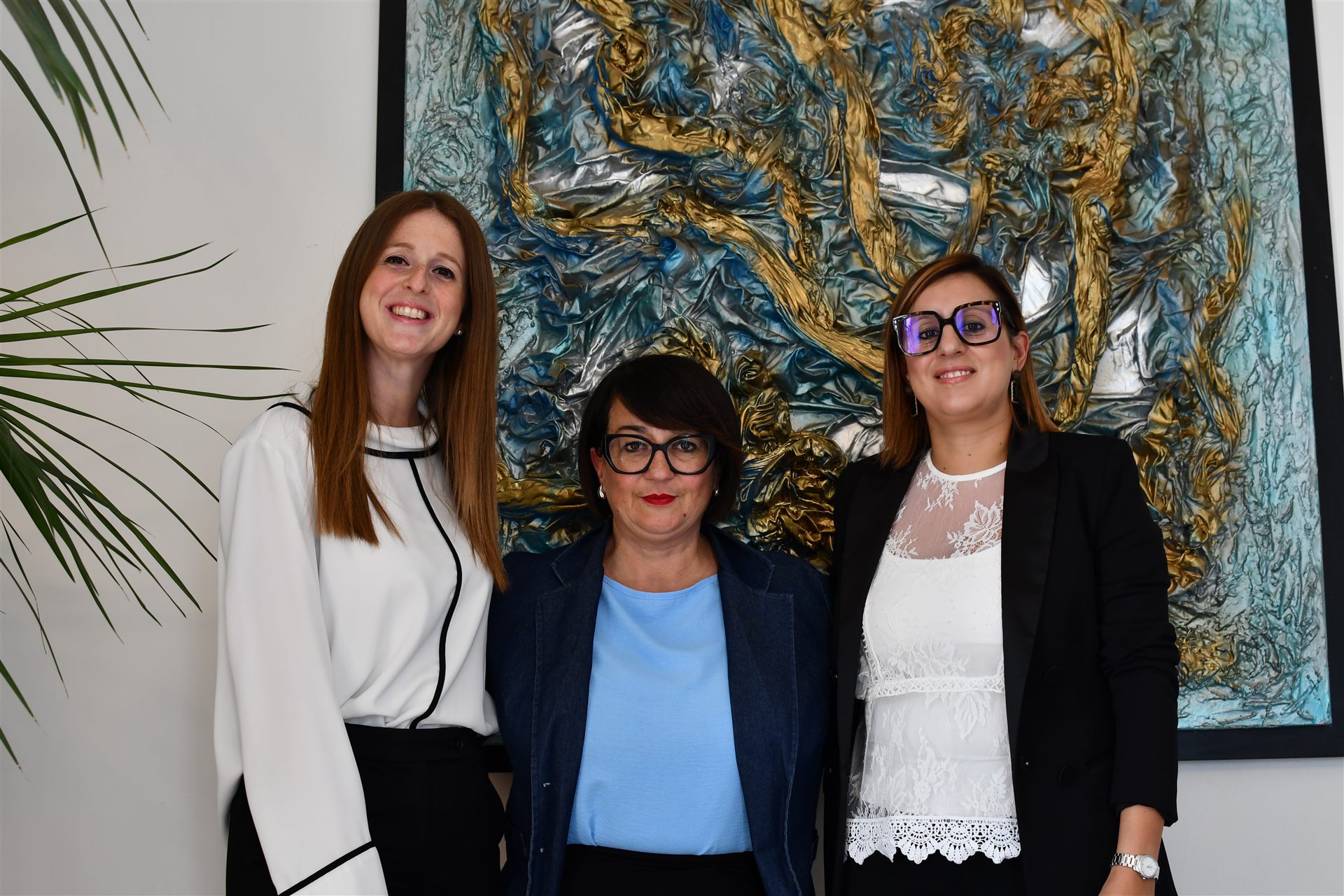Le Avvocatesse Chiara Castiglioni, Monica Malorgio ed Elisa Colombo